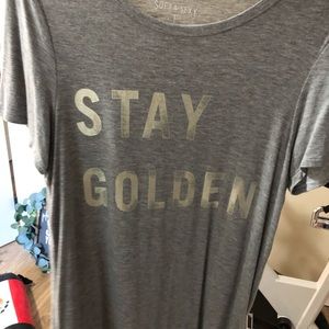 Stay golden tee